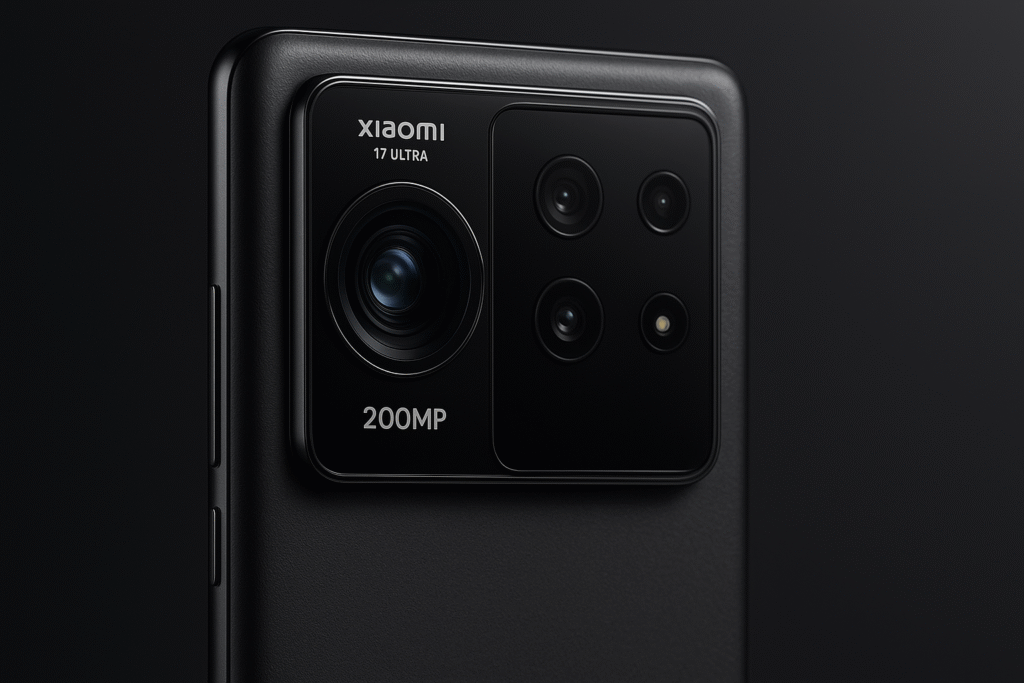 Xiaomi 17 Ultra pode trocar telinha por câmera de 200 MP